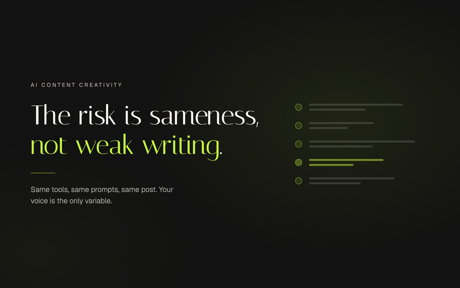 Why AI Content Creativity Fails, and What Actually Fixes It, Sempyo article cover