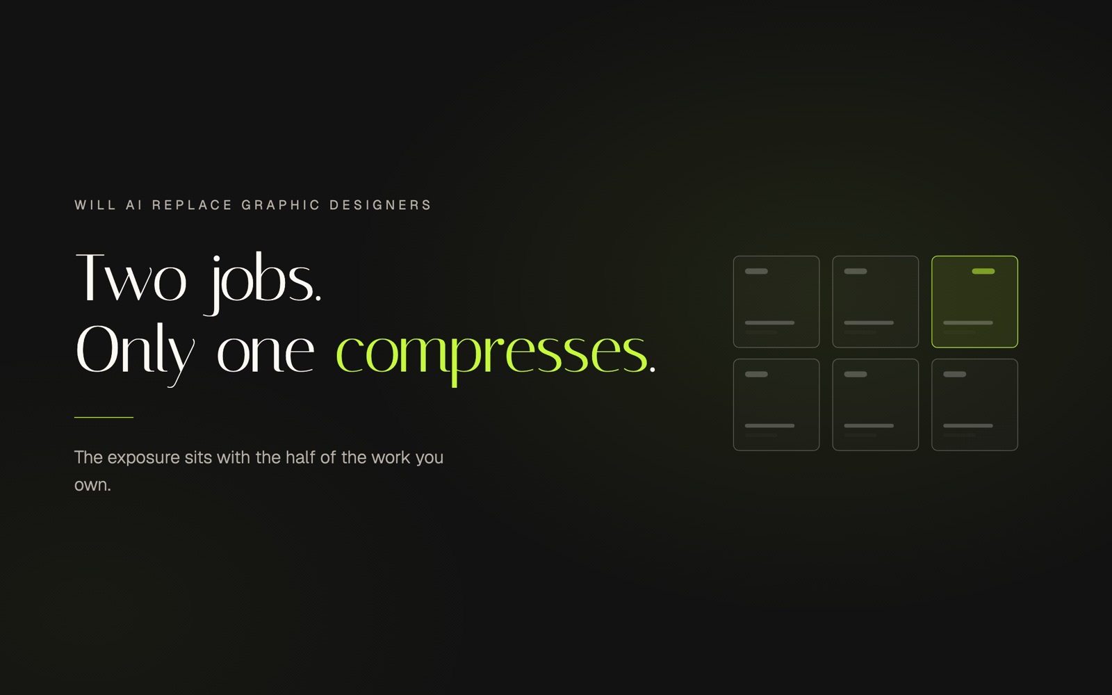 Will AI Replace Graphic Designers? What Actually Compresses, Sempyo article cover